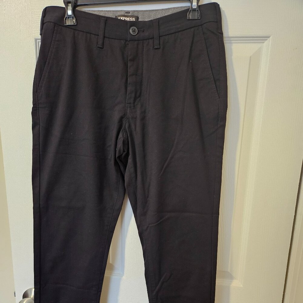 Express Skinny Fit Black Chinos